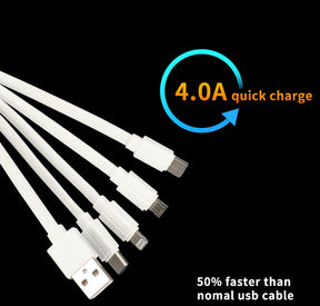 Cable USB Blanco T-C008