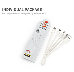 Cable USB Blanco T-C008