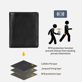 Billetera Ejecutiva Negra T-S8011