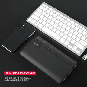 Billetera Ejecutiva Negra T-S8080