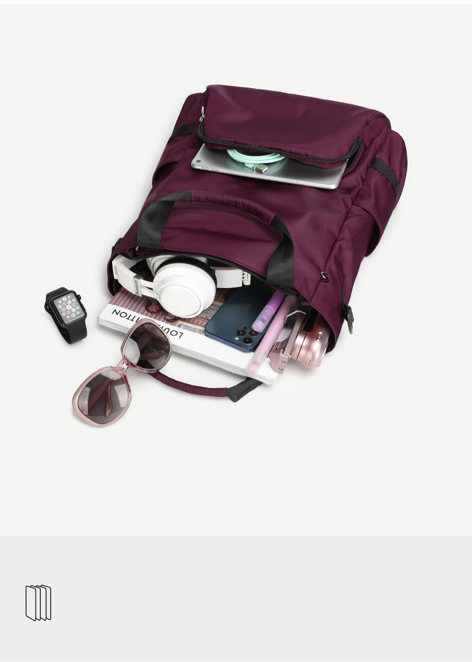 Bolso Urbano Azul Marino T-S8169