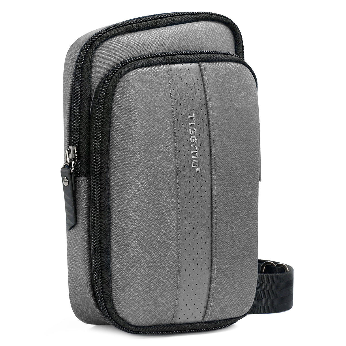 Bolso Tipo Bandoleras Gris  T-S8198