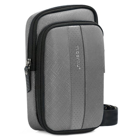 Bolso Tipo Bandoleras Gris  T-S8198