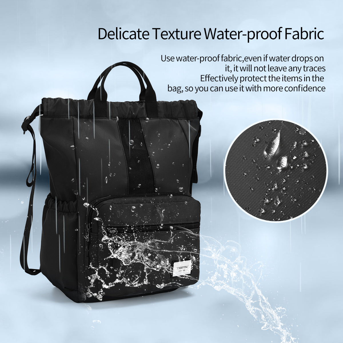 Bolso Urbano Negro T-S8511
