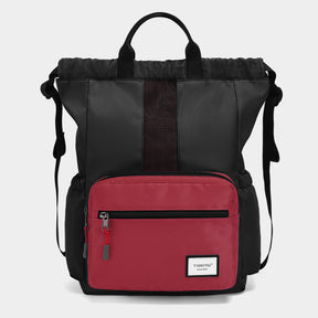 Bolso Urbano Negro/Burdeo T-S8511