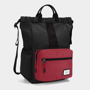 Bolso Urbano Negro/Burdeo T-S8511