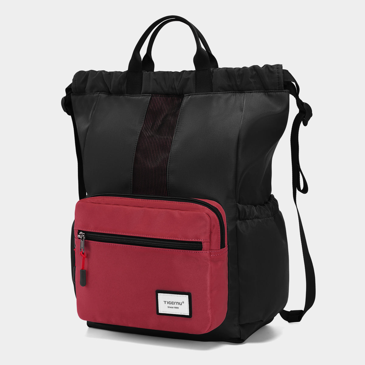 Bolso Urbano Negro/Burdeo T-S8511