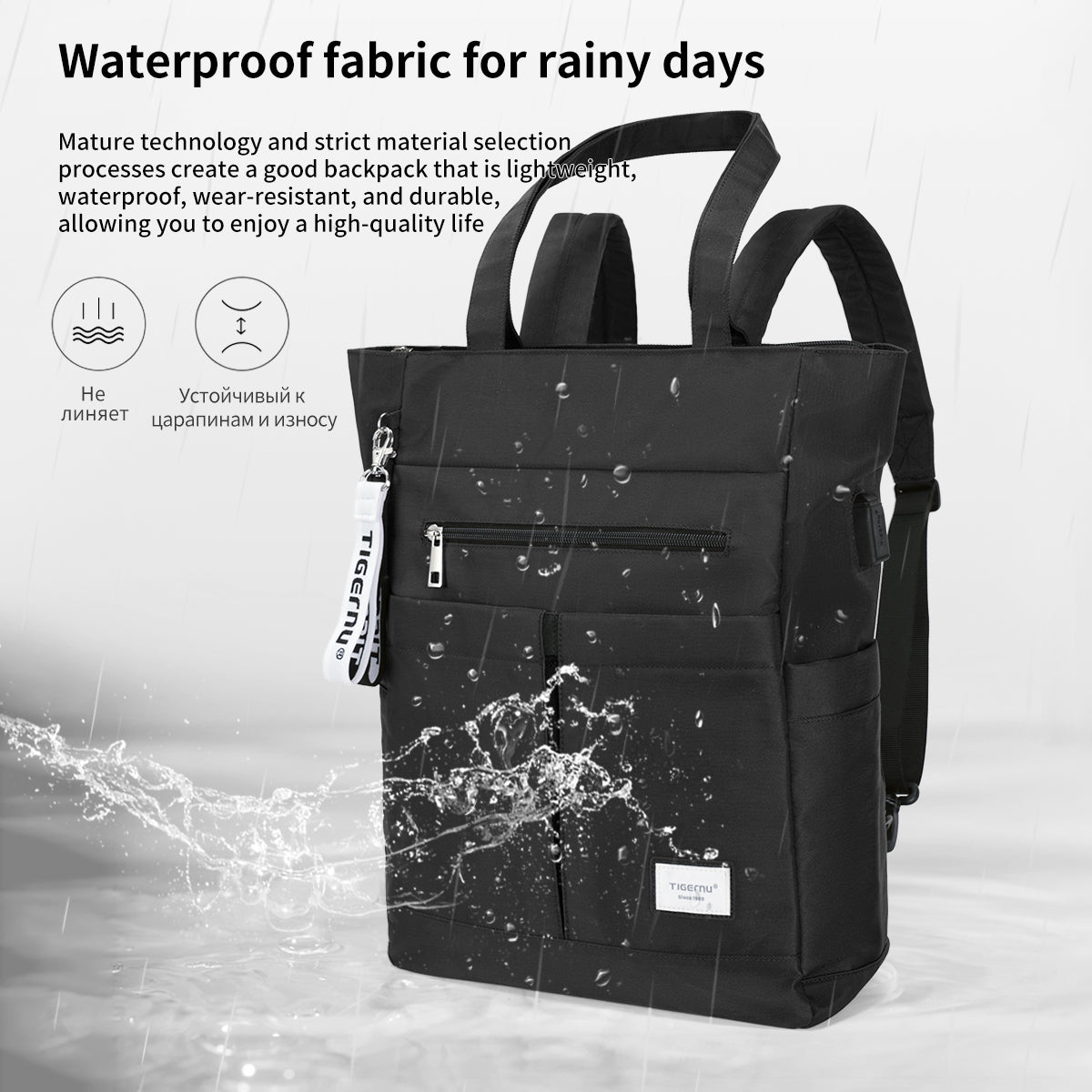 Bolso Urbano Negro T-S8632