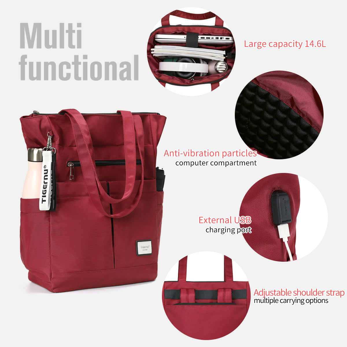 Bolso Urbano Burdeo T-S8632