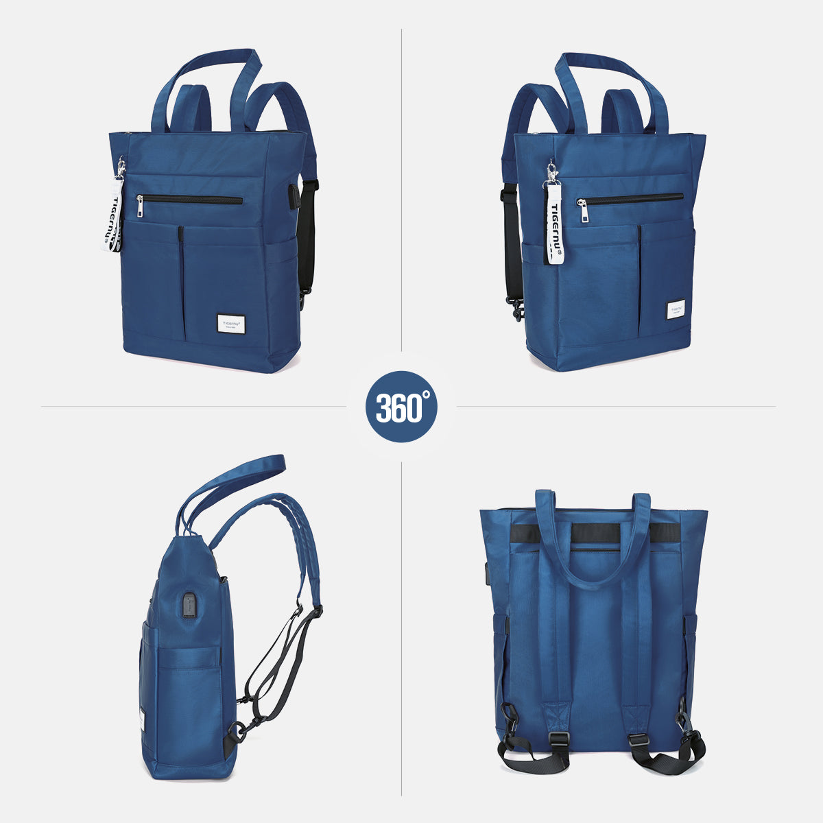 Bolso Urbano Azul T-S8632