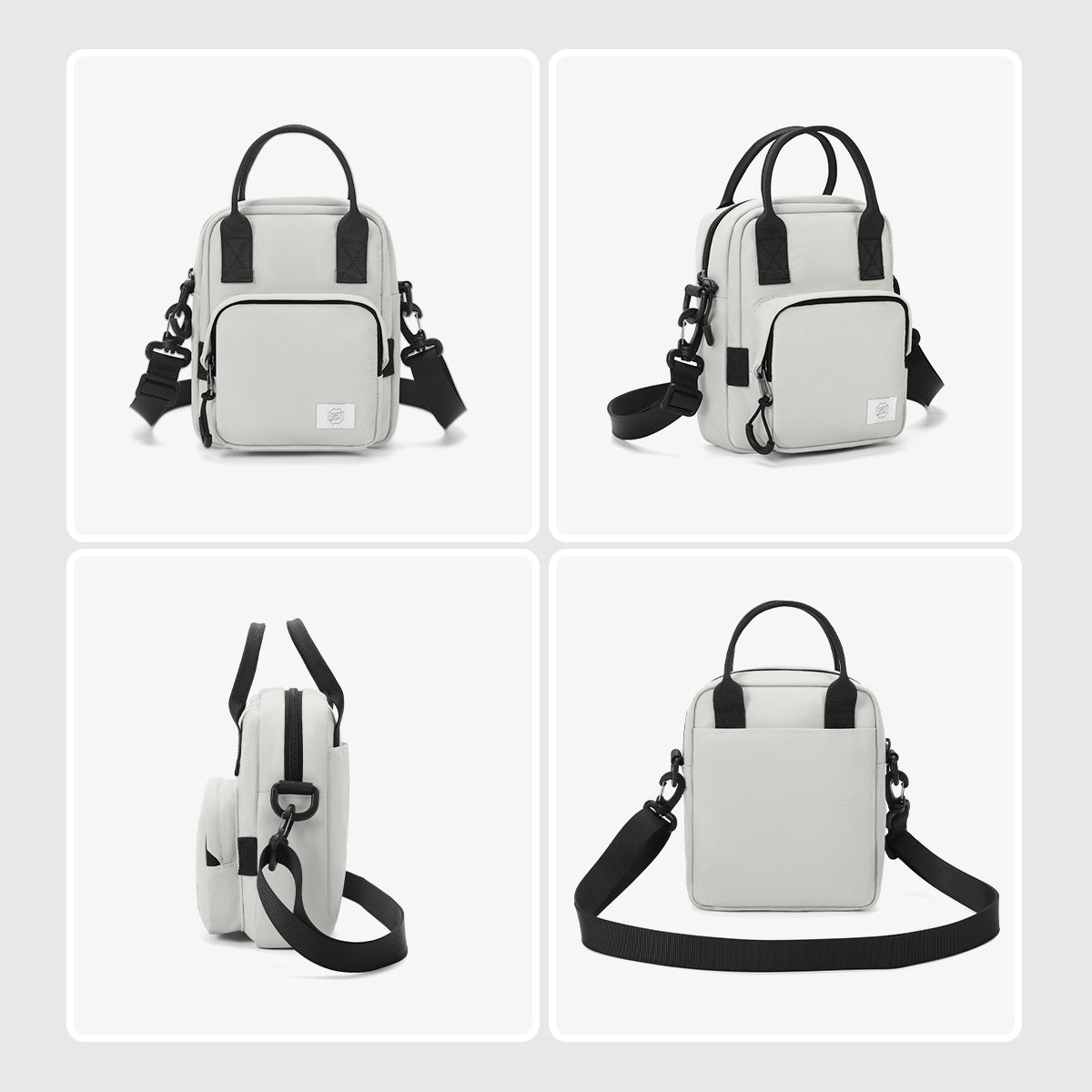 Bolso Tipo Bandoleras Blanco T-S8668