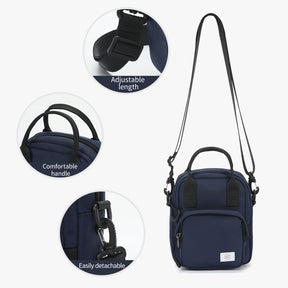 Bolso Tipo Bandoleras Azul Marino T-S8668