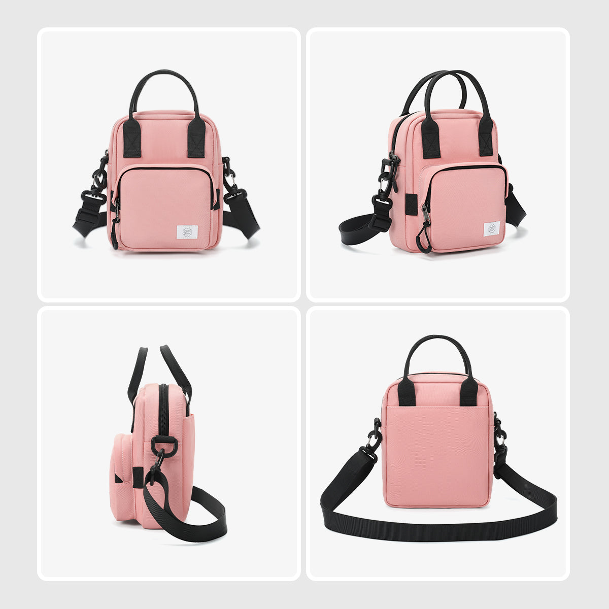 Bolso Tipo Bandoleras Rosado T-S8668