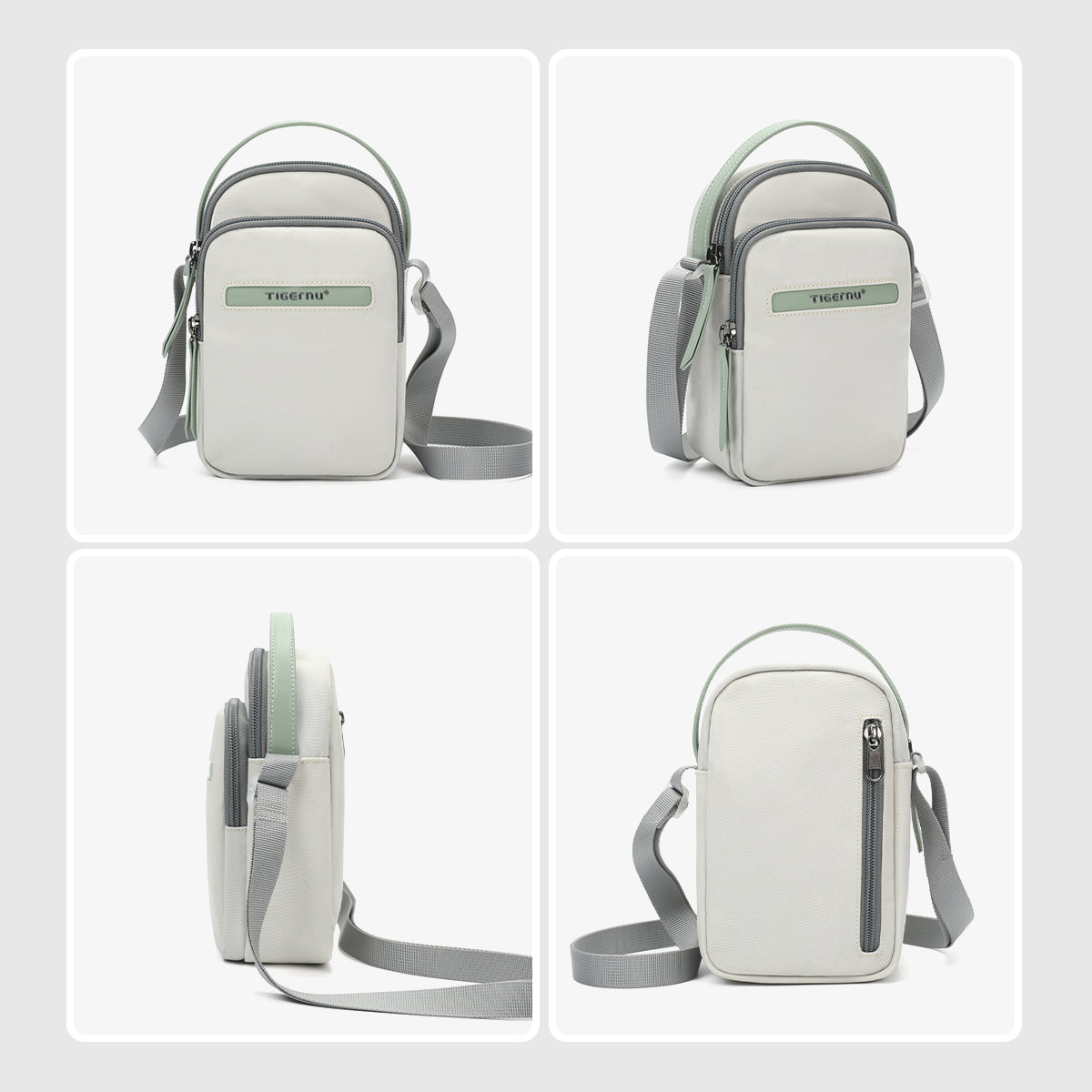 Bolso Tipo Bandoleras Blanco T-S8810