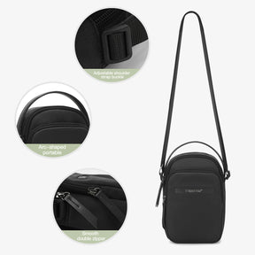 Bolso Tipo Bandoleras Negro T-S8810