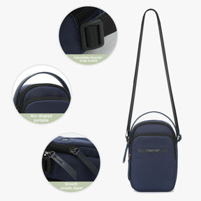 Bolso Tipo Bandoleras Azul T-S8810