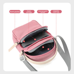 Bolso Tipo Bandoleras Rosado T-S8810